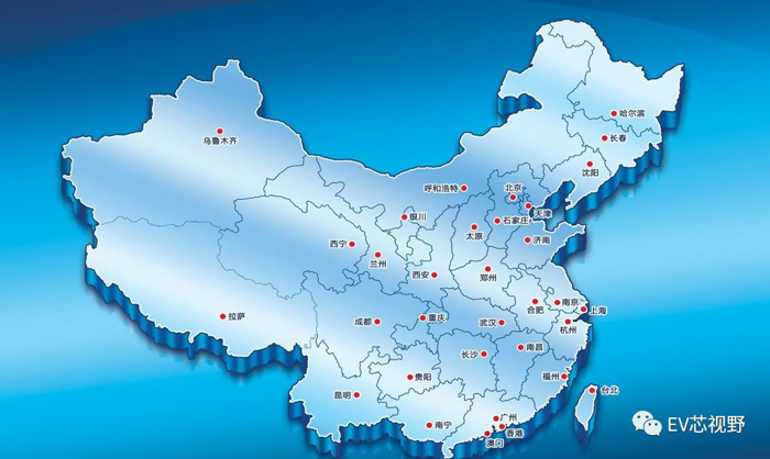 中國34省市新能源汽車產(chǎn)業(yè)規(guī)劃（二）：華北、華東12省市新能源汽車產(chǎn)業(yè)規(guī)劃