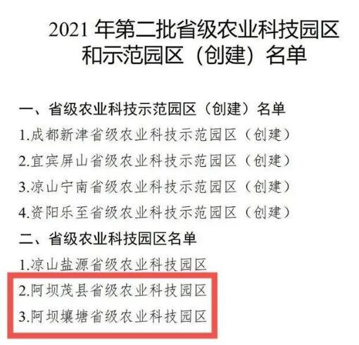 科技賦能鄉(xiāng)村振興！四川新一批省級(jí)農(nóng)業(yè)科技園區(qū)出爐