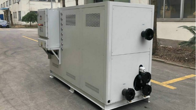 上海冷水機廠家視頻講解防爆式冷水機